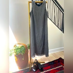 Helen Blake size 12P Polka-Dot Dress